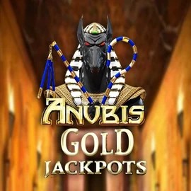Anubis Gold Jackpots online game logo by Inspired Gaming on 50centcasino.eu