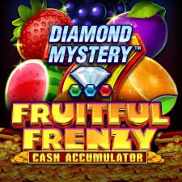 Diamond Mystery Fruitful Frenzy Cash Accumulator slot icon by Greentube, available at 50 Cent Casino