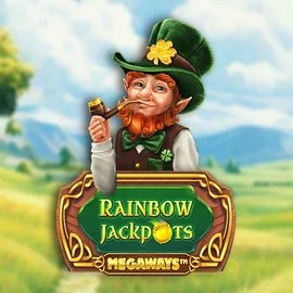 Rainbow Jackpots Megaways by Red Tiger Gaming, showcased at 50centcasino.eu – game logo