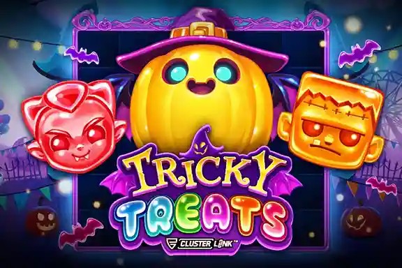 Tricky Treats logo – Slots by Push Gaming at 50 Cent Casino